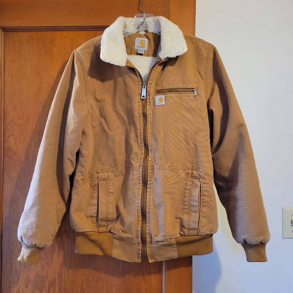 Women's Carhartt Jacket, Sherpa Lined